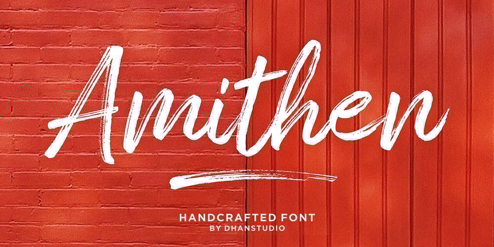 Amithen font