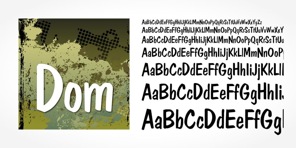 Dom font