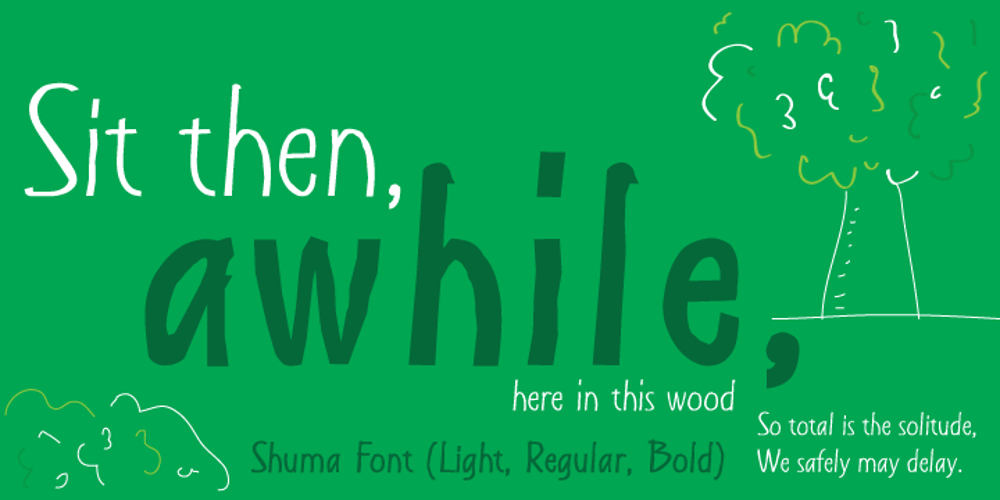 Shuma font