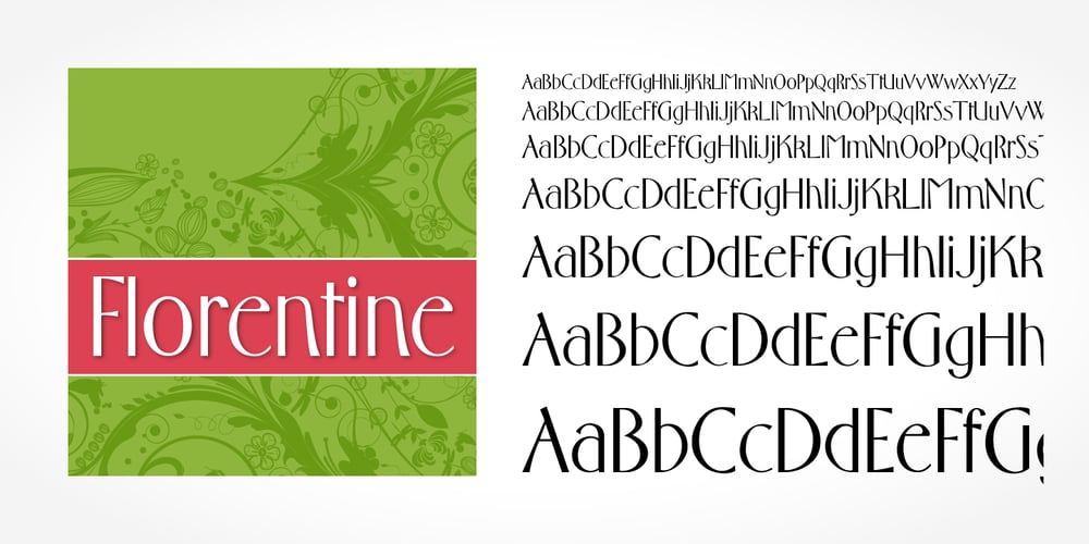 Florentine font