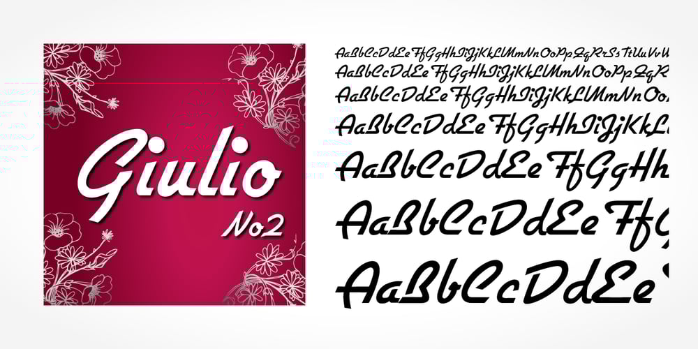 Giulio No2 font