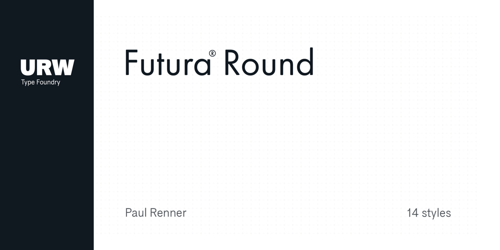 Futura Round font
