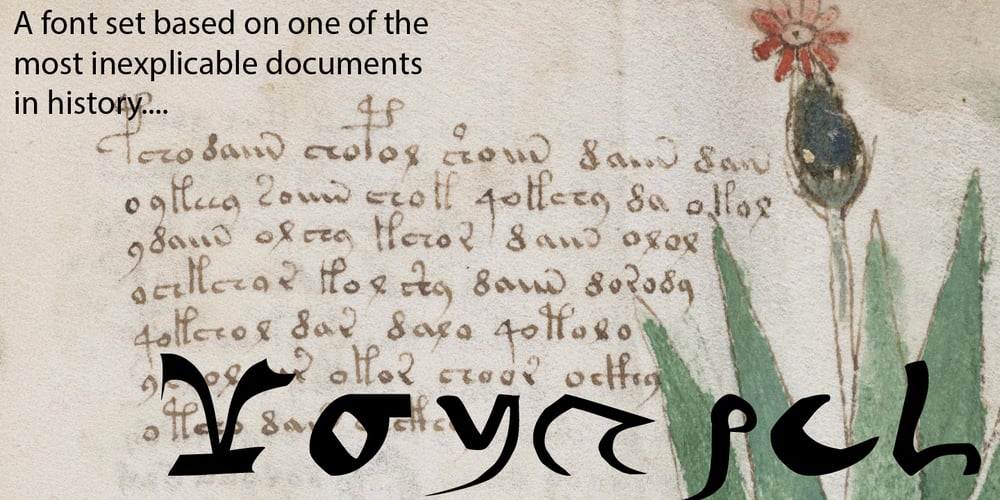 Voynich font