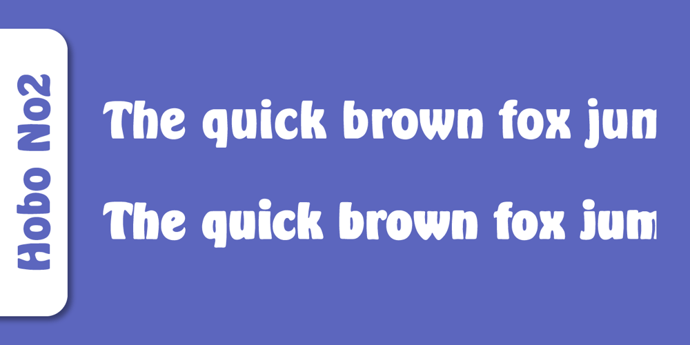 Hobo No2 font