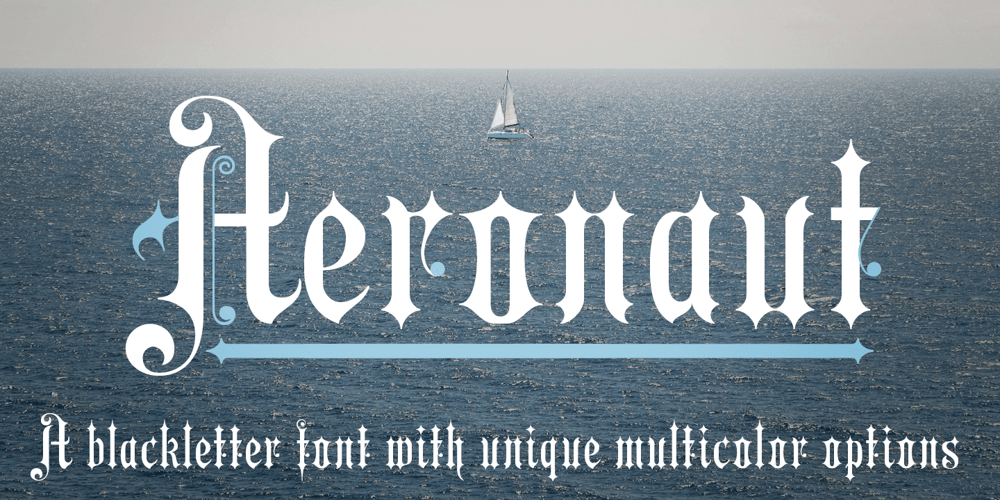 Aeronaut font