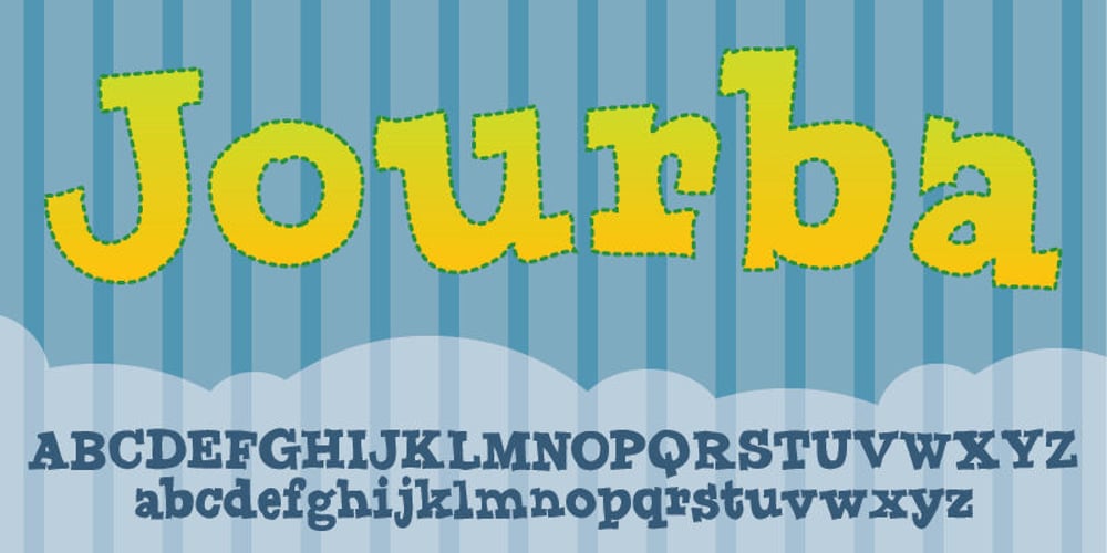 Jourba font