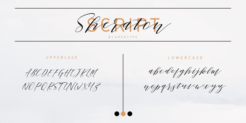 Sheraton Script font