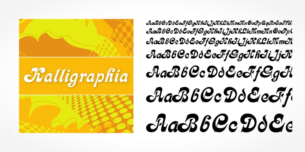 Kalligraphia font