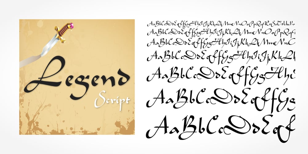 Legend Script font