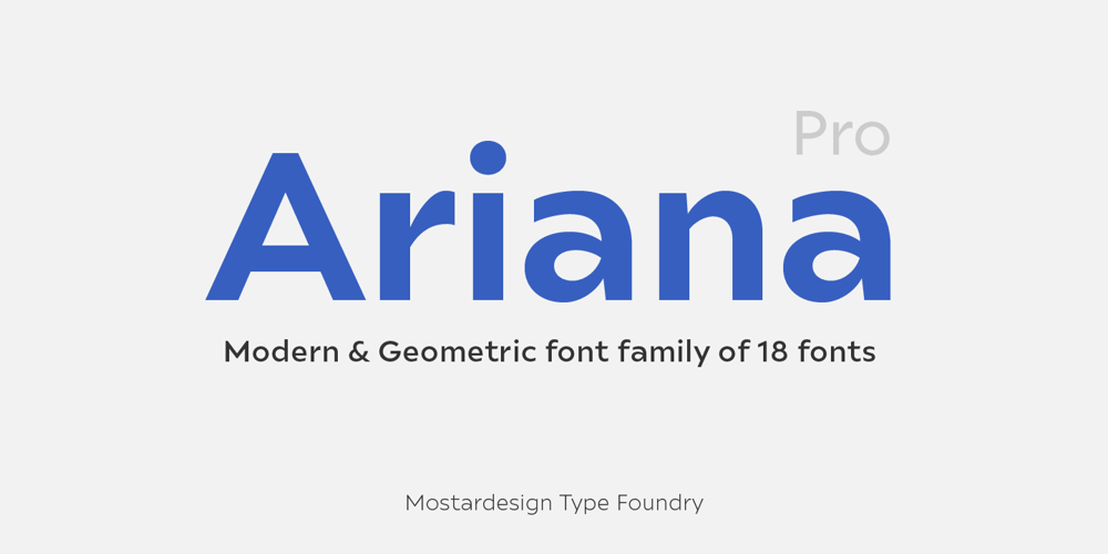 Ariana Pro font