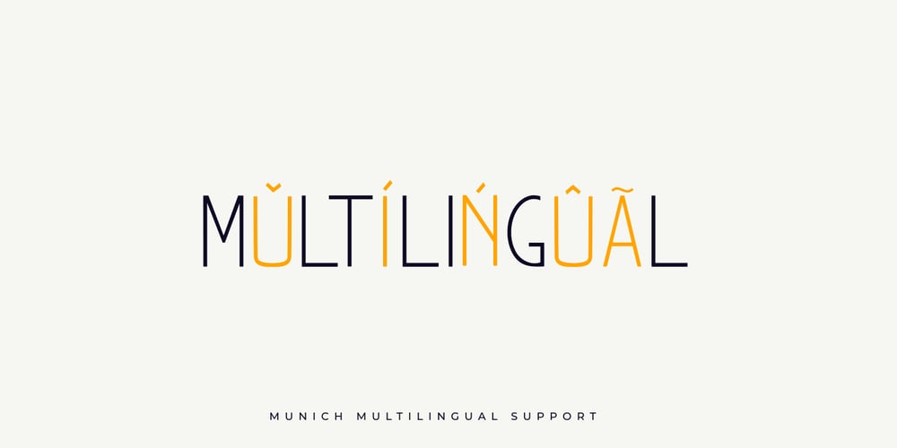 Munich Sans font