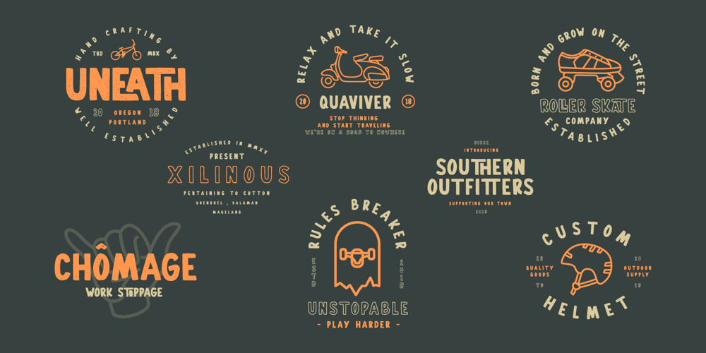 Gallicide font