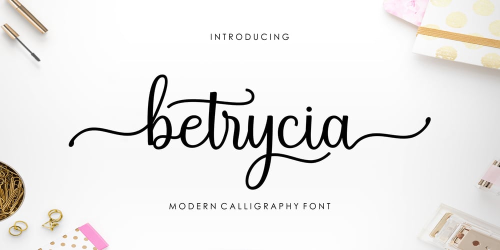 Betrycia font