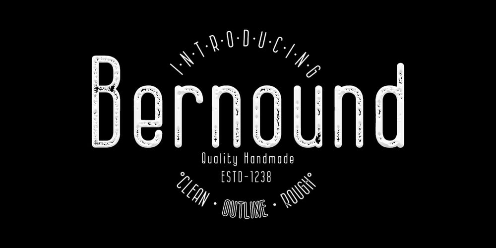 Bernound font