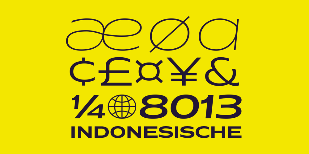 Matrice font