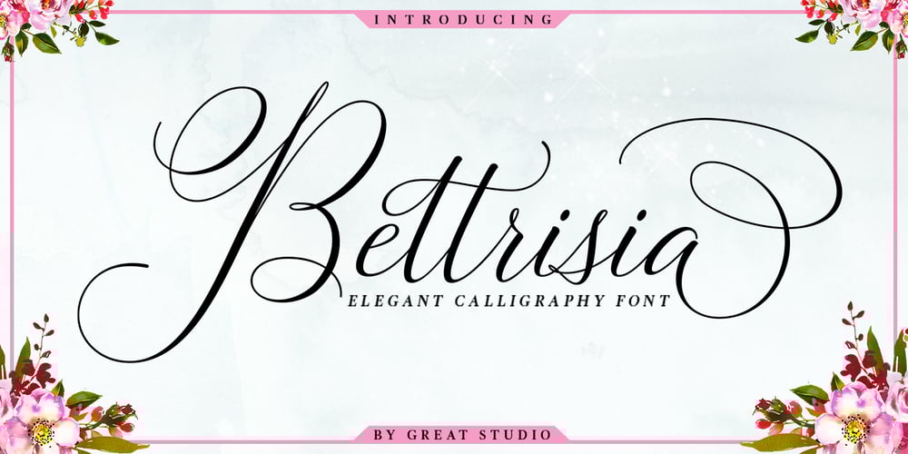 Bettrisia Script font