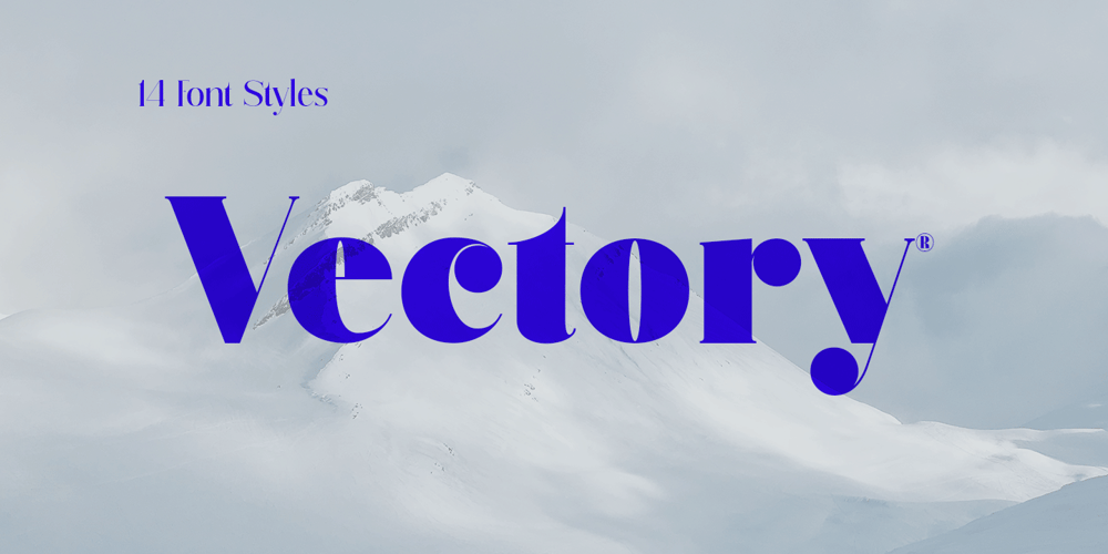 Vectory font