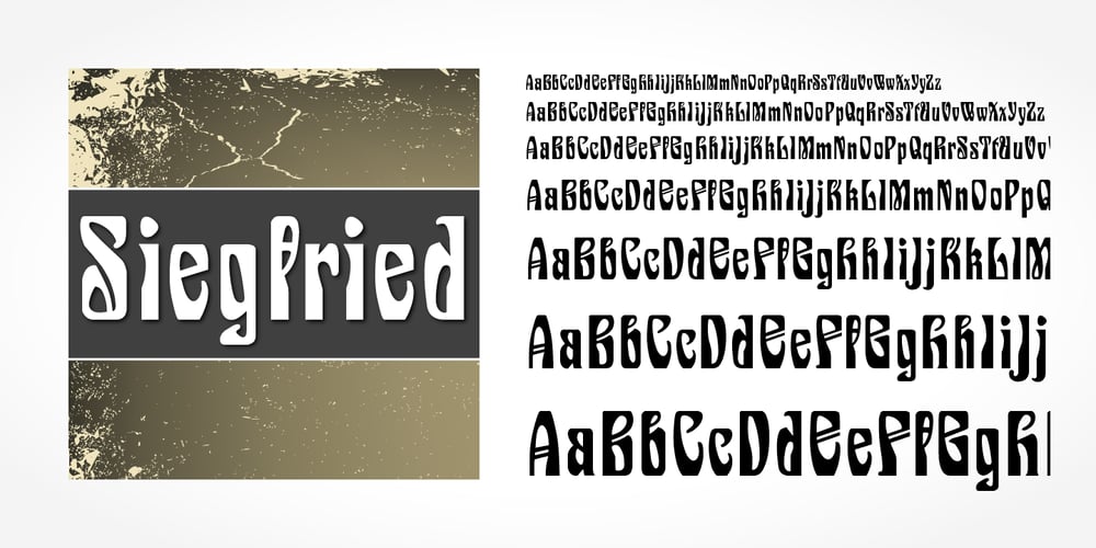 Siegfried font