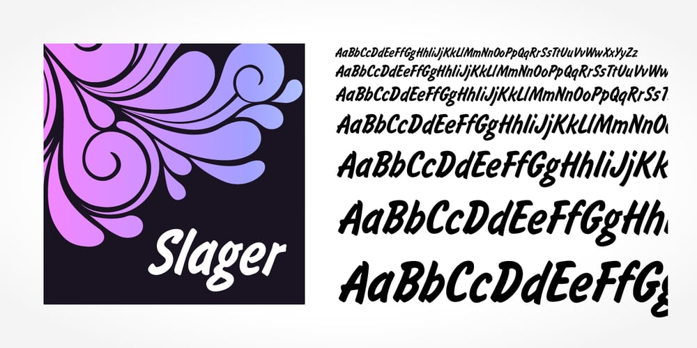 Slager font