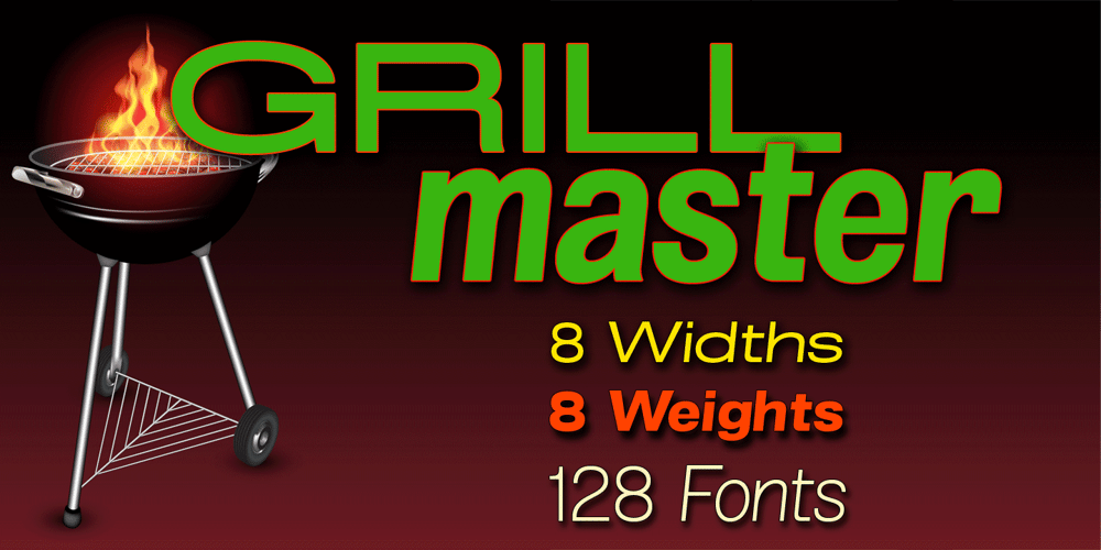 Grillmaster font