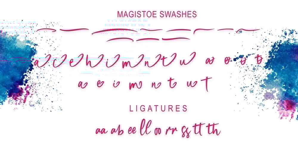 Magistoe font