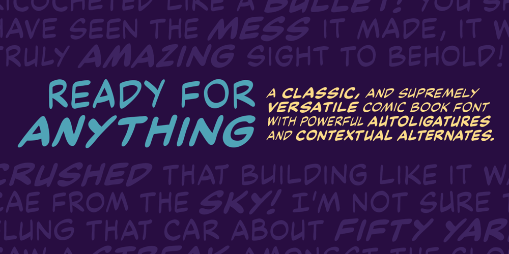 Ready For Anything BB font