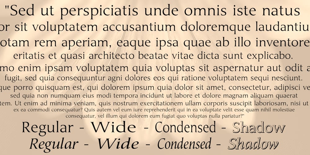 Umerica font