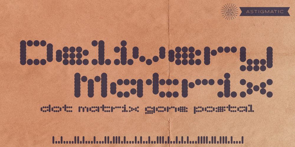 Delivery Matrix AOE font
