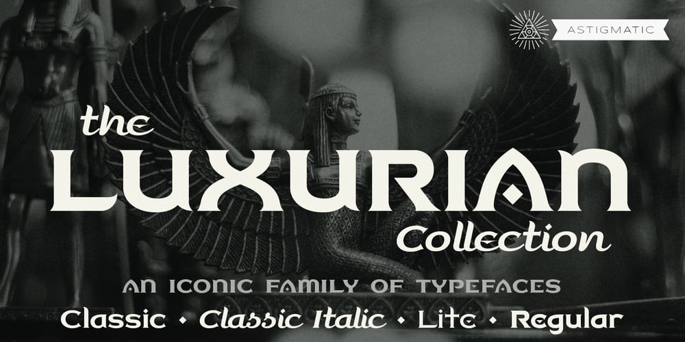 Luxurian AOE font