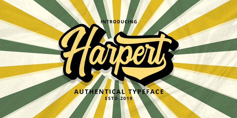 Harpert Script font