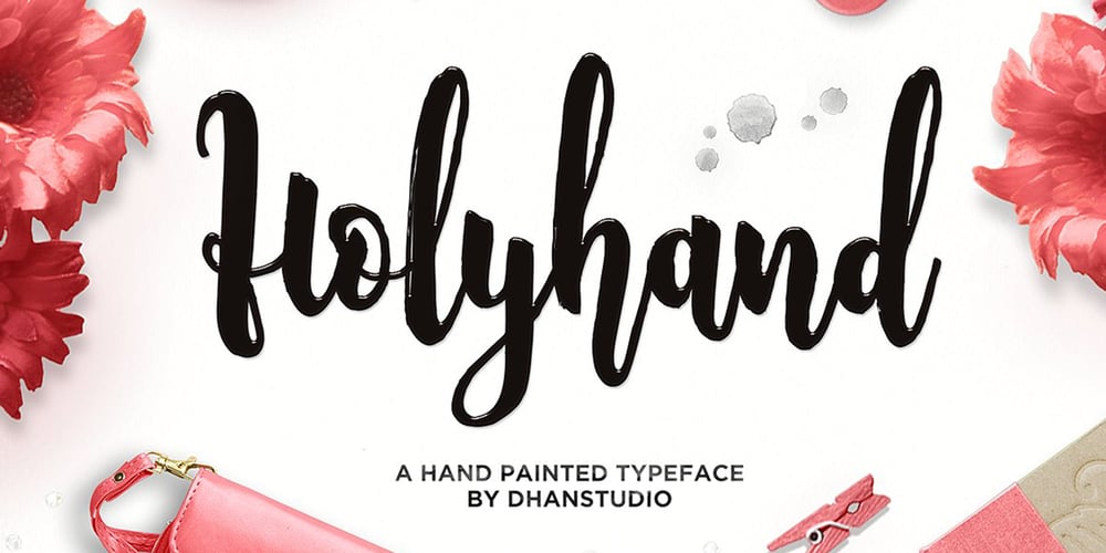 Holyhand Script font