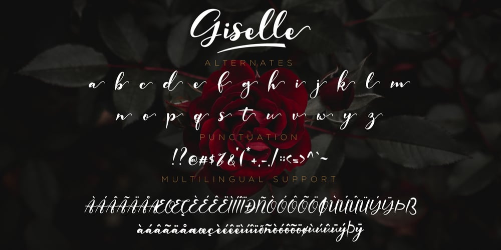 Giselle font