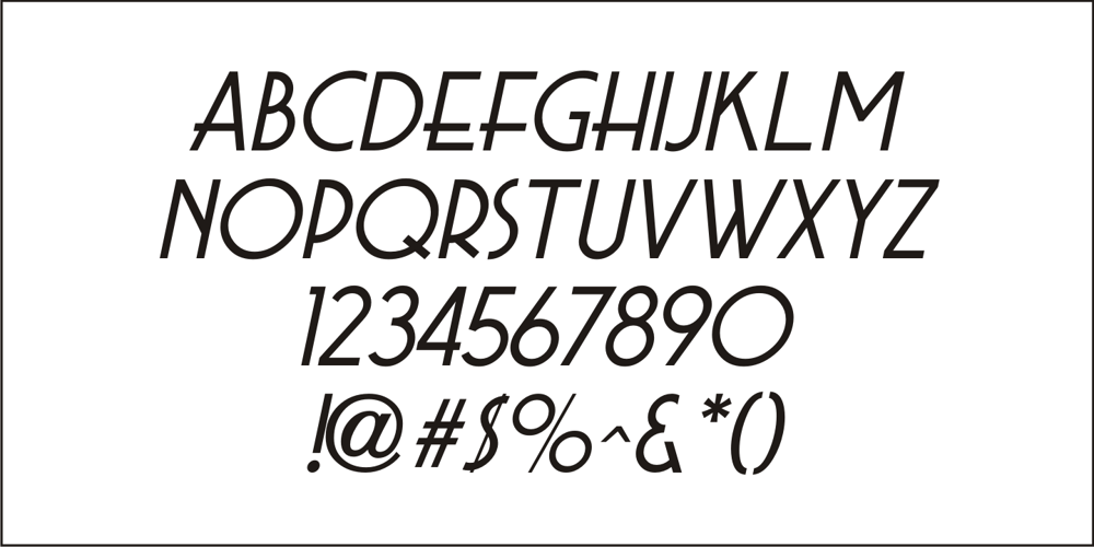 Private Eye JNL font