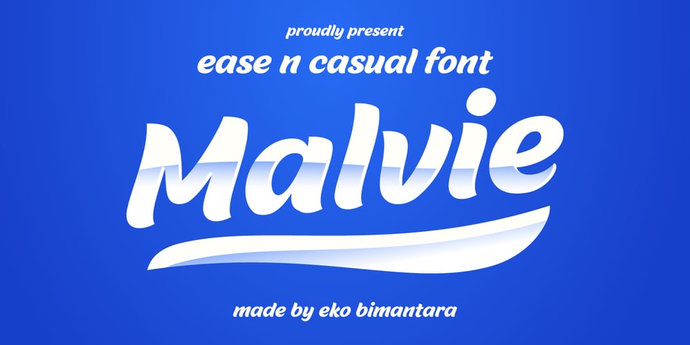 Malvie font