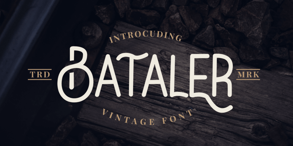 Bataler font