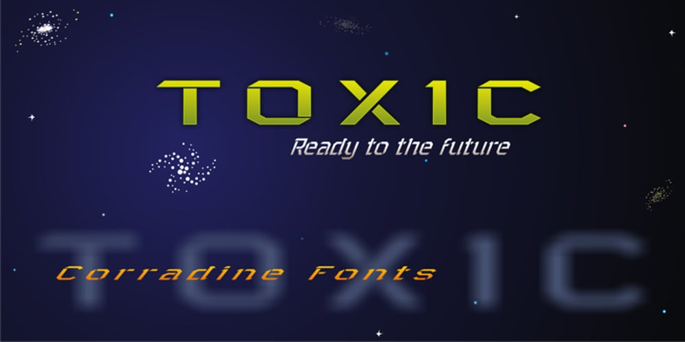 Toxic font