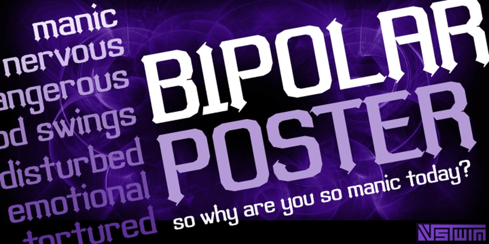 Bipolar Poster font