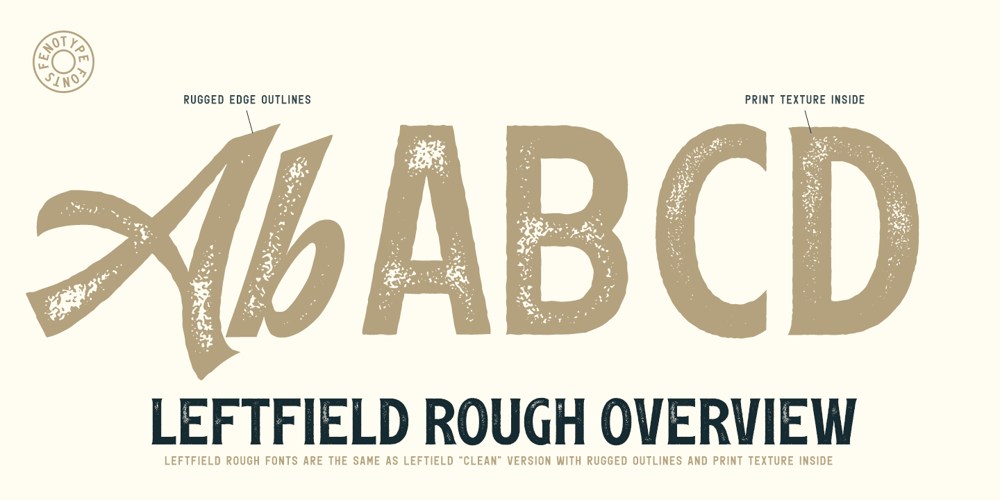 Leftfield font