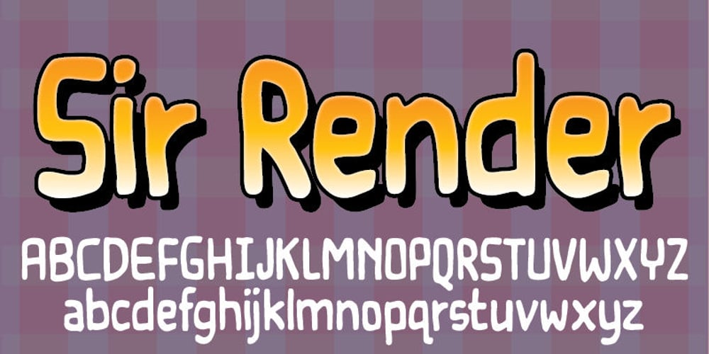 Sir Render font