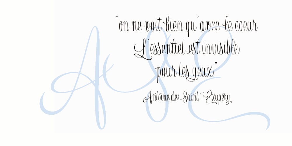 Beauville Script font