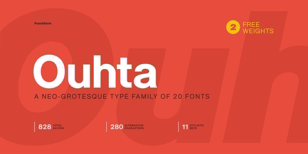 Ouhta font