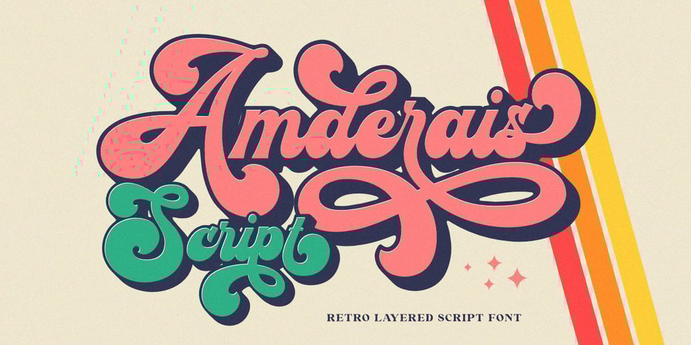 Amderais font