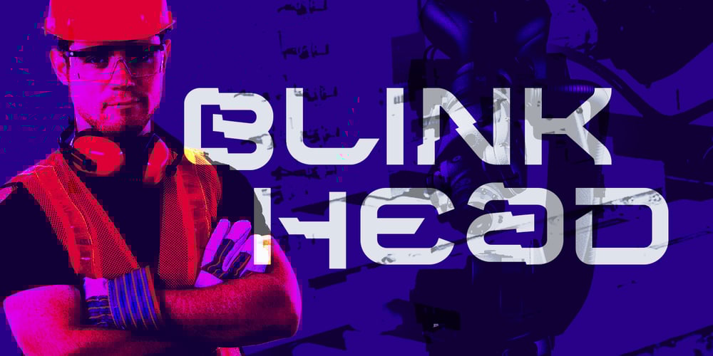 BlinkHead font