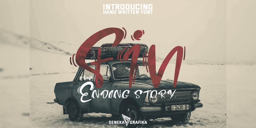 Ending Story font