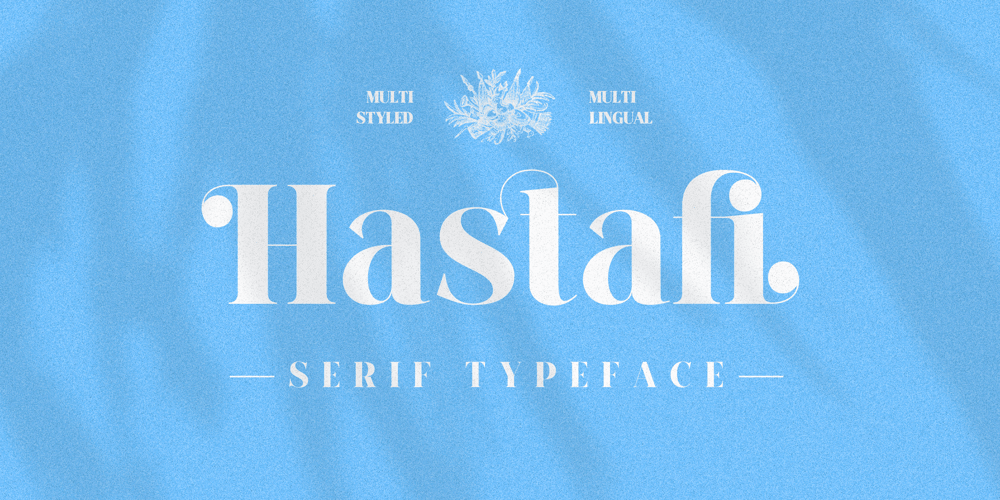 Hastafi font