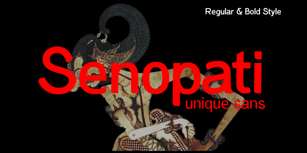 Senopati font