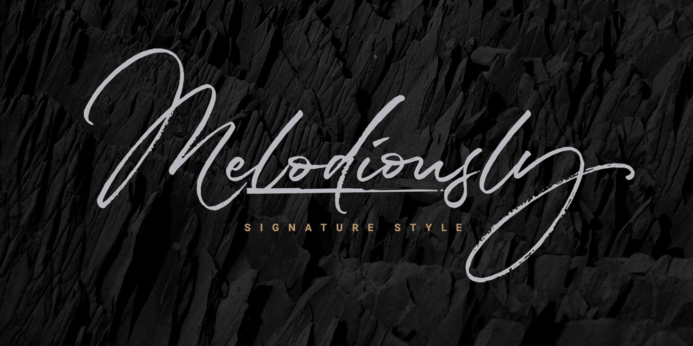 Melodiously font