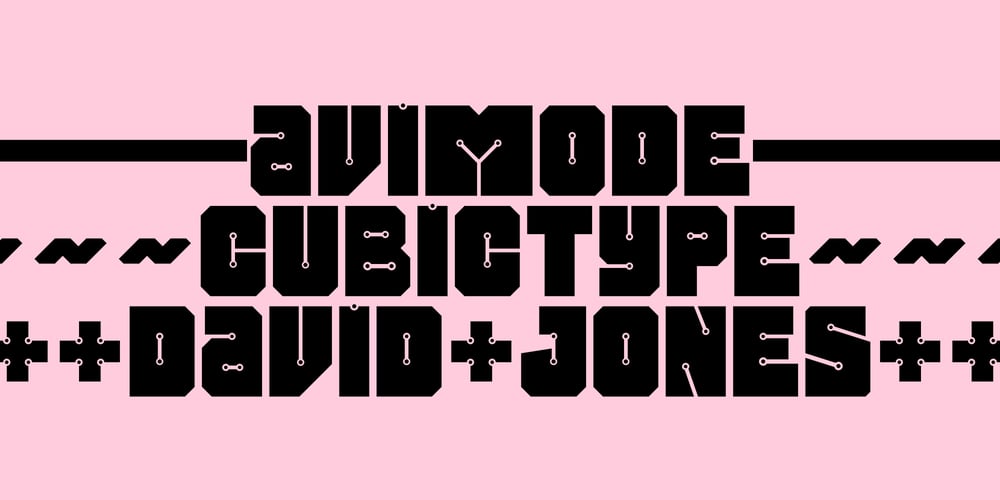 Avimode font