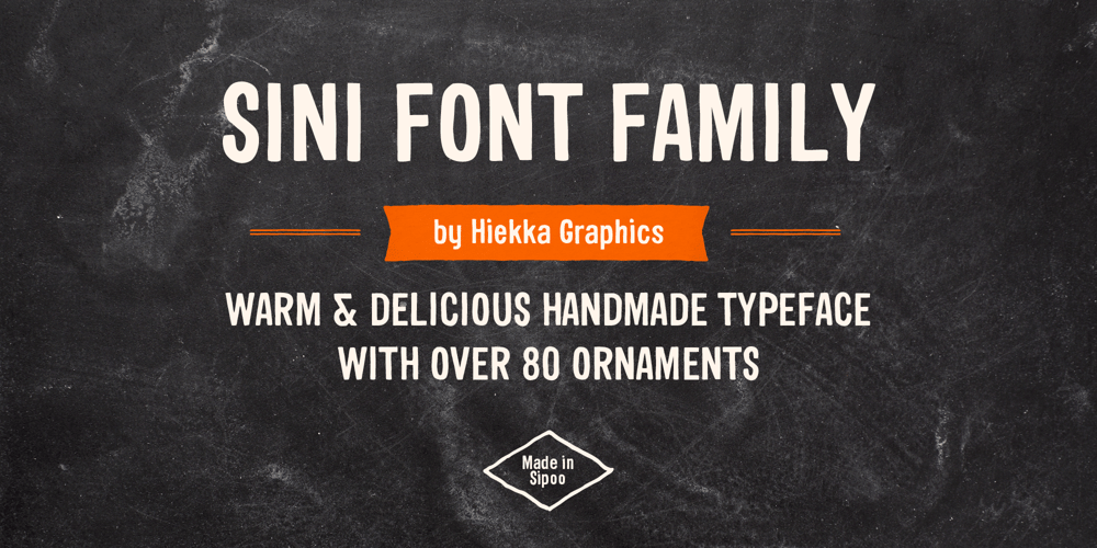 Sini font
