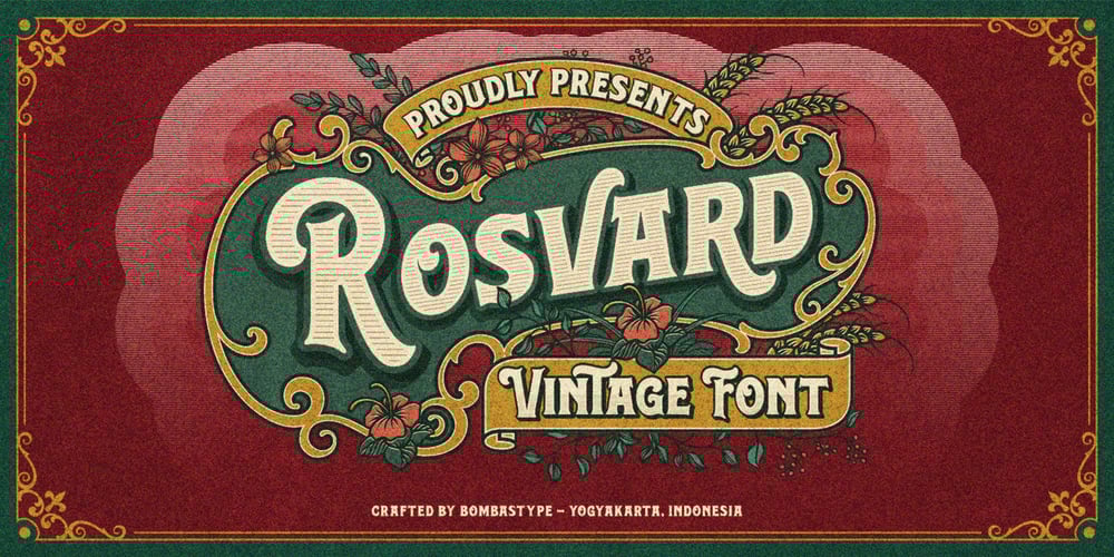 Rosvard font